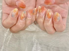 スプリングニュアンスデザインネイル　【担当】渡邊