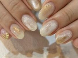 white×goldニュアンス/kanna