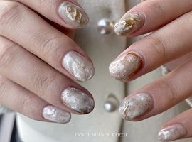 個性派×ホワイトニュアンス