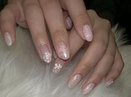 バレエコアガーリーネイル/Yuna