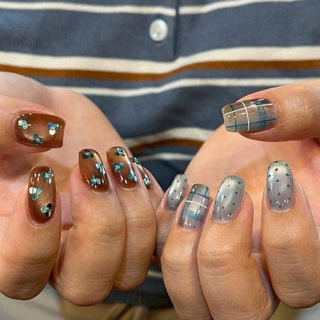 ブラウン×ドット【airi】のサムネイル