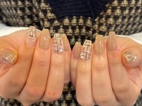 ツイードネイル【yuma】