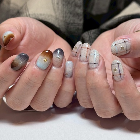 モヘアネイル【miku】のサムネイル