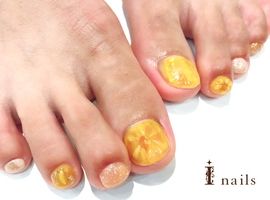 ぷっくりお花foot