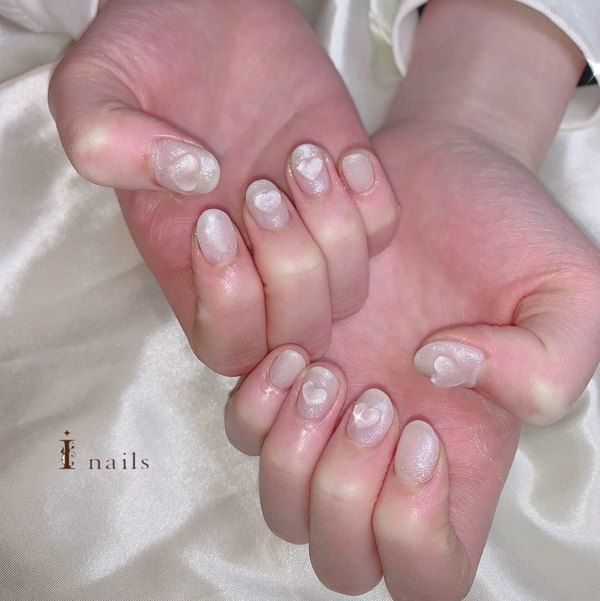 クリアハートネイル 担当 Akiko N 四条河原町のネイルサロン アイネイルズ四条河原町店