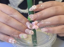 ピンクウィッシュコアネイル