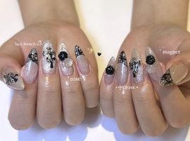 黒レースフレンチ