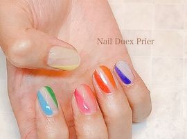 Rainbow Nail