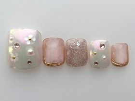 ピンクミラーフラワーフット　Natsumi.t