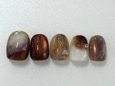 ブラウンミラーマグネット　Hiiro