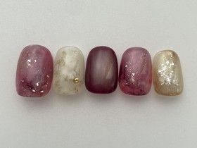 モーブホワイトニュアンス　Hiiro