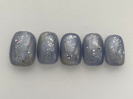 ブルーシルバーマグネット　Amaneのサムネイル