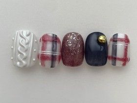 ニットチェック　Kokoha