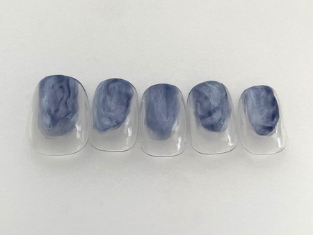 塗りかけブルー　Amaneのサムネイル