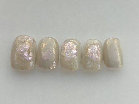 ニュアンスベージュラメ　Natsumi.tのサムネイル