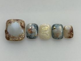 フットニュアンスブルーアート　Hiiro