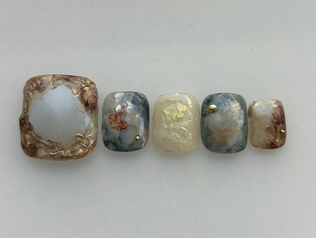 フットニュアンスブルーアート　Hiiroのサムネイル