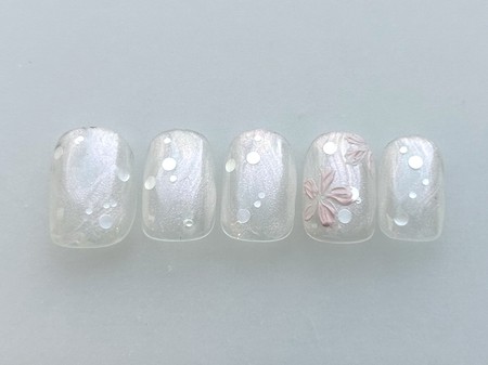 ピンクラメホロフラワー　Ruriのサムネイル