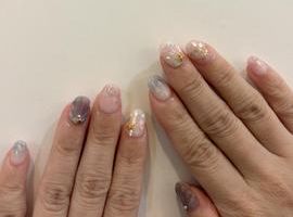 パステルシェルネイル