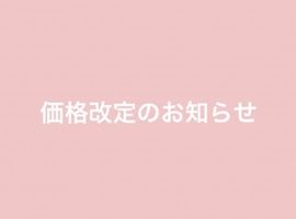 価格改定のお知らせ３
