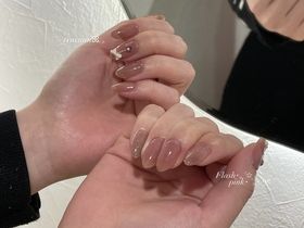 上品フラッシュネイル【担当】齋藤