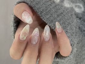 パステルリボンネイル【担当】江野