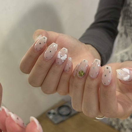 ウィッシュコア羽ネイル【担当】上條のサムネイル