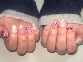 さくらんぼマグネットネイル【担当】川村