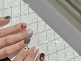 Xmas nail ¥10000【担当】奥田