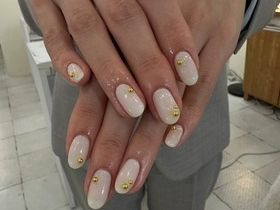 ゴールドブリオンネイル ￥6850 【担当 北】