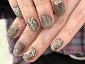 手描きアンティークネイル ¥10550 【担当 和田】