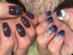 グラデ×マグラインネイル ¥10550 【担当 大竹】