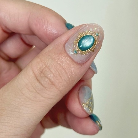 手描きジュエリーネイル ¥10550 【担当 和田】のサムネイル