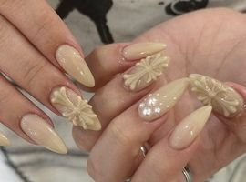 Pearl&Beige cross / MEBAE