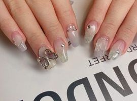 蝶々パープルグラデ