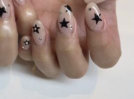 シンプルスターネイル
