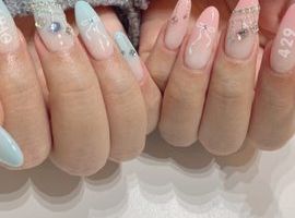 ちぐはぐグラデ