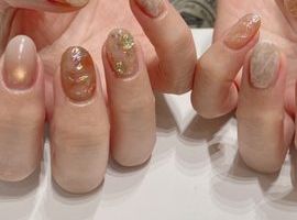 オレンジブラウンニュアンス