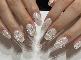 ストーンドットリボン