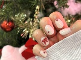 シンプルショートネイル