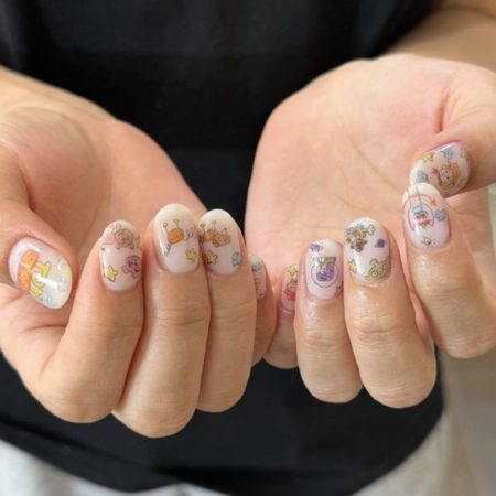 らくがきキャラクターネイル【担当】SATOのサムネイル