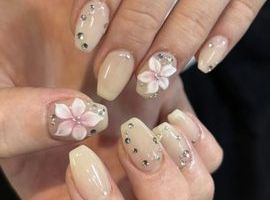 3Dフラワーネイル