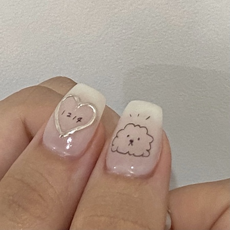 落書きシルバーハート￥5225〜【担当　佐藤】のサムネイル