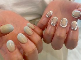 ホロ囲みグラデーション￥5225〜　【担当　島田】
