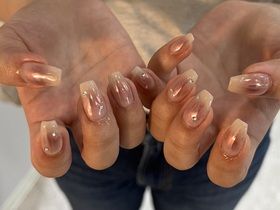 ミラーチークネイル【mizuki.s】