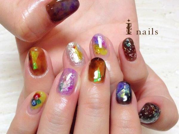 ニュアンス フィルムネイル 担当 Marie K 渋谷のネイルサロン アイネイルズ渋谷店