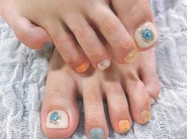 Summerフットネイル☆￥8,200