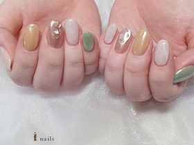ニュアンスミラーネイル☆【担当】Akane.i