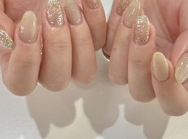 【Karin.m】beige×gold