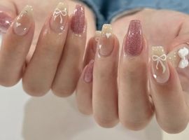 【Karin.m】チークリボンネイル